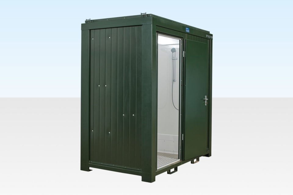 2.4m x 1.4m Mains Toilet/Shower